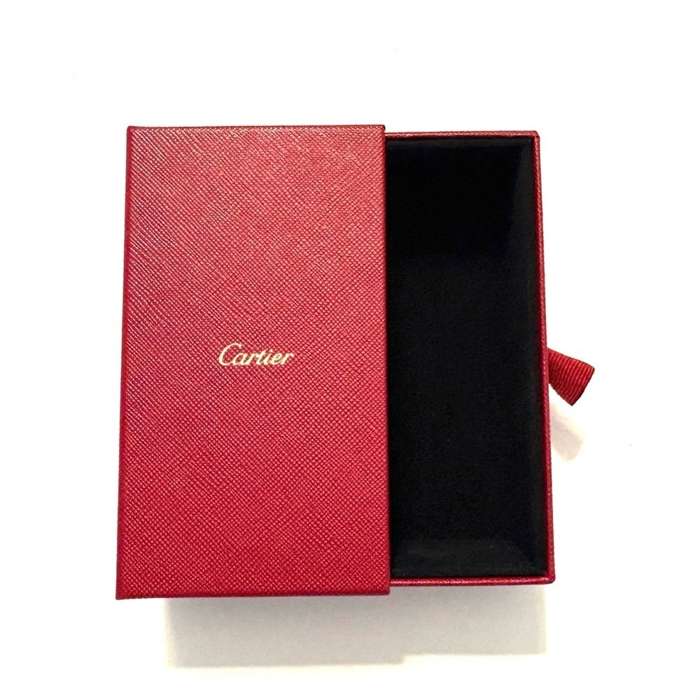 CARTIER Jewelry Case, red and gold - Picture 2 of 4